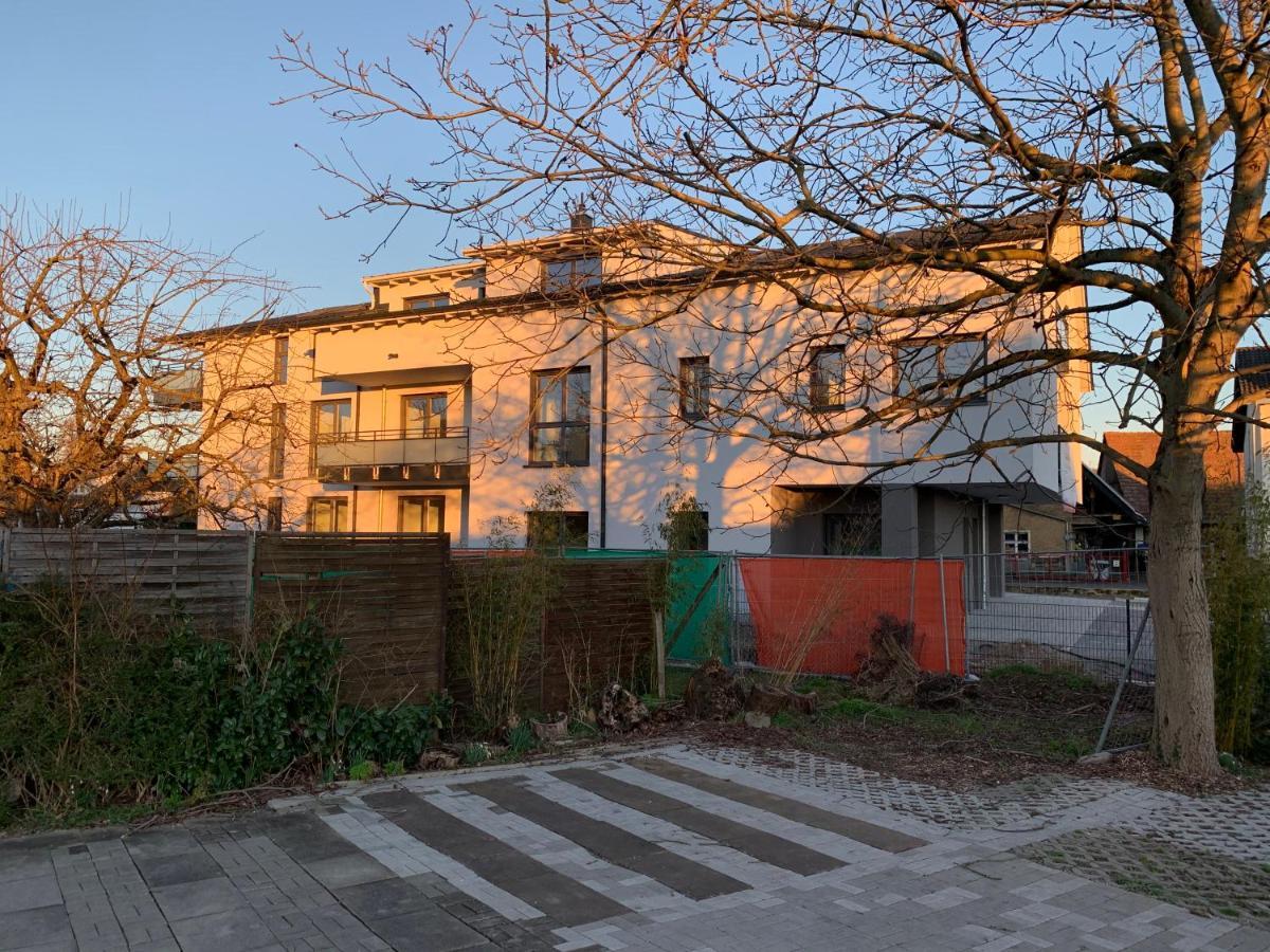 sonnige DG-FeWo im Neubau in zentraler Lage Eimeldingen Exterior foto